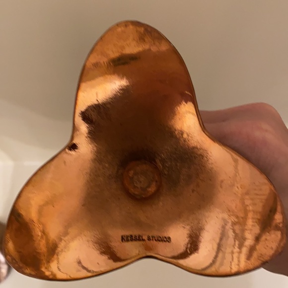 Hessel Copper candlesticks(set of 2) - Picture 2 of 6